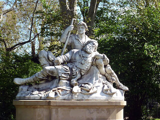 Die Eberhardgruppe im Schlossgarten