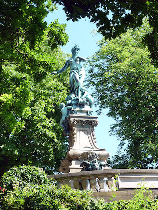 Der Galateabrunnen am Eugensplatz