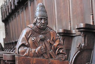 Stadtkirche Esslingen, Chorgestühl &copy; GFreihalter