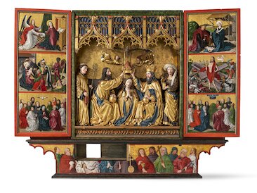 Der Lichtensterner Altar, um 1465 © Landesmuseum Württemberg, Hendrik Zwietasch, Bildarchiv
