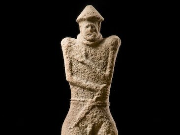 Krieger von Hirschlanden (Detail), 6.-5. Jahrhundert vor Christus © Landesmuseum Württemberg, Hendrik Zwietasch, Bildarchiv