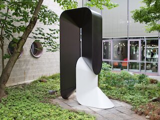 Horst Kunert, Raumkörper 74 s.w., 1974-94 &copy; Stadt Kornwestheim