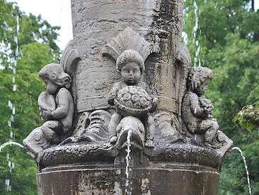 Junobrunnen (Detail), Bad Cannstatt © Andreas Praefcke cw