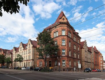 Eisenbahnerdörfle, Nordbahnhof-Varnbülerstraße &copy; Zinnmann