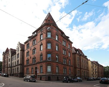 Eisenbahnerdörfle, Varnbülerstraße &copy; Zinmmann