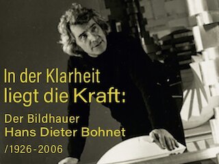 Hans Dieter Bohnet, Ausstellungsplakat