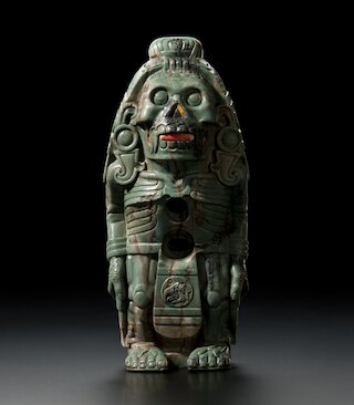 Götterfigur, Mexiko, 1500-1520 &copy; Landesmuseum Württemberg, Foto H. Zwietasch