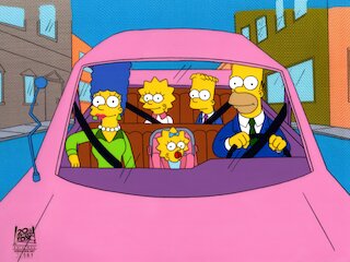 Die Simpsons, Family in Car &copy; 20th Century Fox