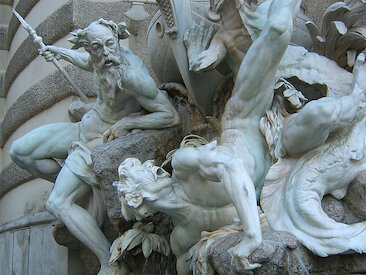 Die Macht zur See, Hofburg, Wien © Herbert Gruber