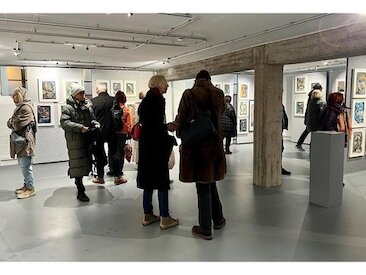 Galerie und Sammlung Amann, Ausstellung P. Pelz versus W. Gutbrod © Galerie Sammlung Amann