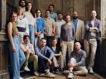 Orchester im Treppenhaus © Daniel Feistenauer