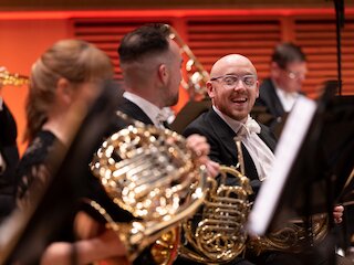 RSNO French horns &copy; Martin Shields