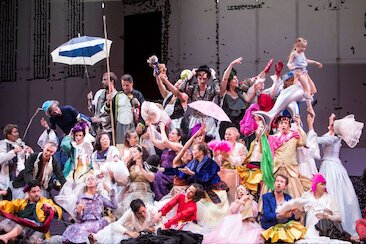 Sasha Waltz. Gäste in Dido und Aeneas &copy; Bernd Uhlig