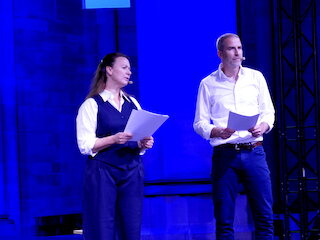 Frederik Leberle und Britta Scheerer &copy; Dieter Nelle