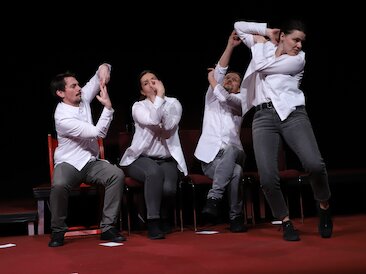 Paarlaufen II © Sabine Hayman