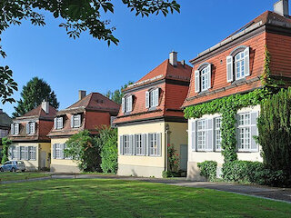 Schloss Solitude, Stuttgart, sog. Kavaliershäuser  &copy; Harke cw