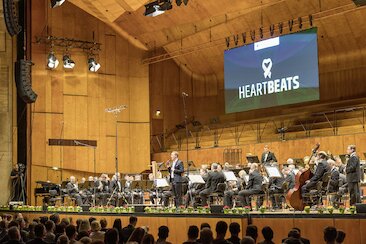 Das Musikkorps der Bundeswehr im Beethovensaal © Nikolaus Grünwald