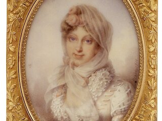 J.-B. Isabey: Marie-Louise von Österreich, Kaiserin der Franzosen, um 1810 &copy; Public_Domain