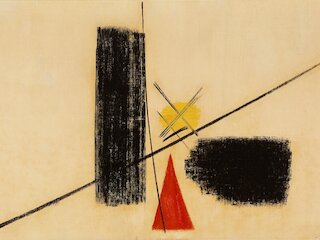 Hans Hartung, T1949-2, 1949 &copy; Sammlung Domnick Nürtingen