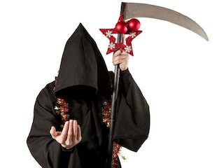 Der Tod - Tödliche Weihnacht &copy; Anja Pankotsch