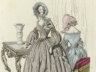 Modebeilage der Allgemeinen Theaterzeitung, 1839 &copy; privat