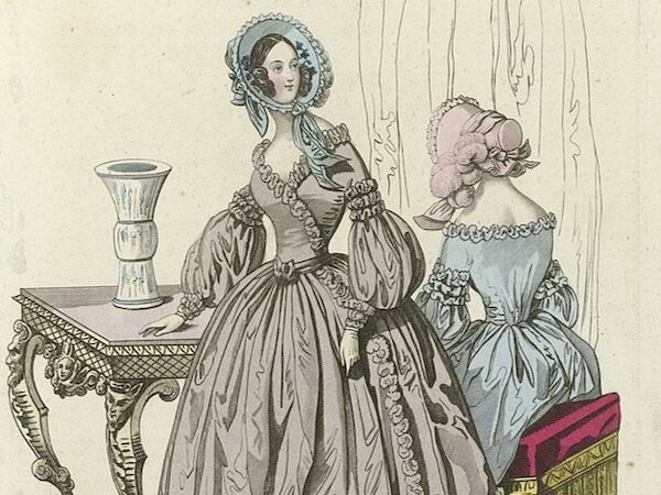 Modebeilage der Allgemeinen Theaterzeitung, 1839 &copy; privat