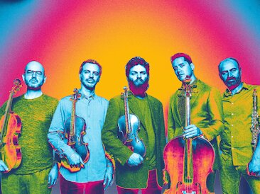 Brooklyn Rider  &copy; Shervin Laine