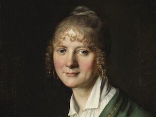 Gottlieb Schick, Friederike Luise Caroline Diez, 1802 (Ausschnitt) &copy; Staatsgalerie Stuttgart