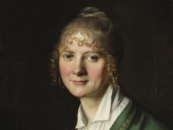 Gottlieb Schick, Friederike Luise Caroline Diez, 1802 (Ausschnitt) &copy; Staatsgalerie Stuttgart