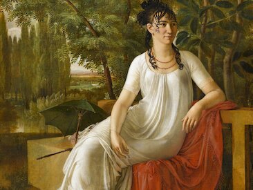 Gottlieb Schick, Wilhelmine Cotta, 1802 (Ausschnitt) © Staatsgalerie Stuttgart