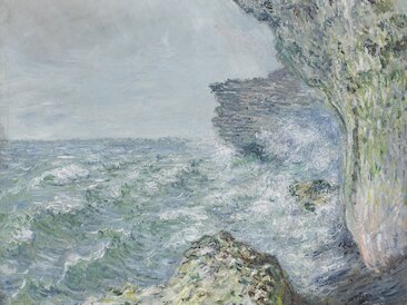 Claude Monet, Das Meer bei Fécamp