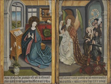 Hans Strigel, Montfort-Werdenberg-Altar, Flügelaußenseiten, 1465 © Staatsgalerie Stuttgart