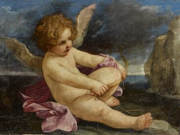 Guido Reni (Umkreis), Allegorie mit Amor, 1. Hälfte 17. Jahrhundert © Staatsgalerie Stuttgart