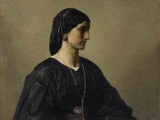 Anselm Feuerbach, Nanna (Ausschnitt), 1861 &copy; Staatsgalerie Stuttgart