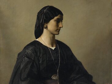 Anselm Feuerbach, Nanna (Ausschnitt), 1861 © Staatsgalerie Stuttgart