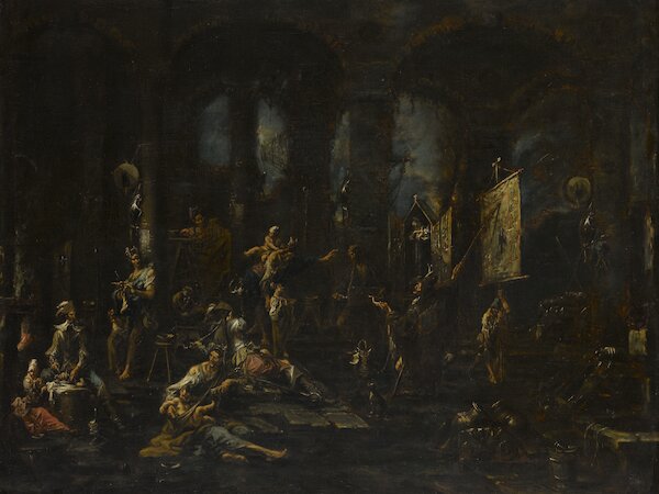 Alessandro Magnasco, Bänkelsänger, Soldaten, Vagabunden, um 1730/40 © Staatsgalerie Stuttgart