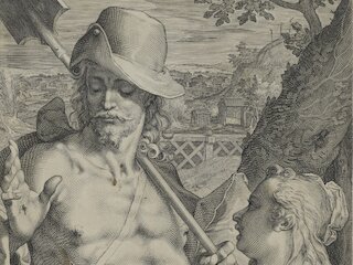 Egidius Sadeler, Noli me tangere, um 1600-1610 (Ausschnitt) &copy; Staatsgalerie Stuttgart