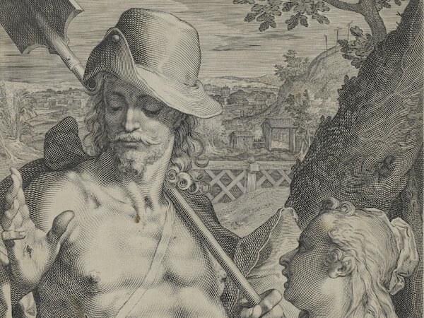 Egidius Sadeler, Noli me tangere, um 1600-1610 (Ausschnitt) &copy; Staatsgalerie Stuttgart