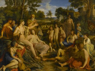 Gottlieb Schick, Apoll unter den Hirten, 1806-08