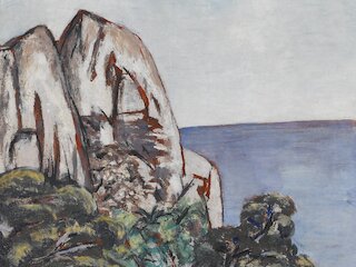 Max Beckmann, Cap Martin (Ausschnitt), 1939 &copy; Staatsgalerie Stuttgart