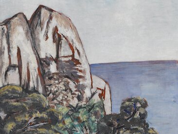 Max Beckmann, Cap Martin (Ausschnitt), 1939 © Staatsgalerie Stuttgart