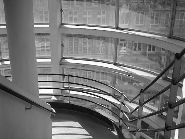 Kaufhaus Schocken, Treppenhaus &copy; Manfred Niermann cw