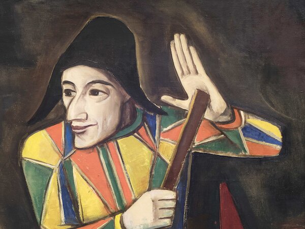 Karl Hofer, Harlekine, 1923-24 (Ausschnitt) &copy; Sammlung Arthouse