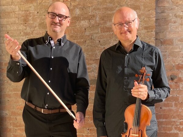 Carlo Lazari (Violine) und Edoardo Bruni (Klavier) &copy; Amt fuer Kultur Boeblingen