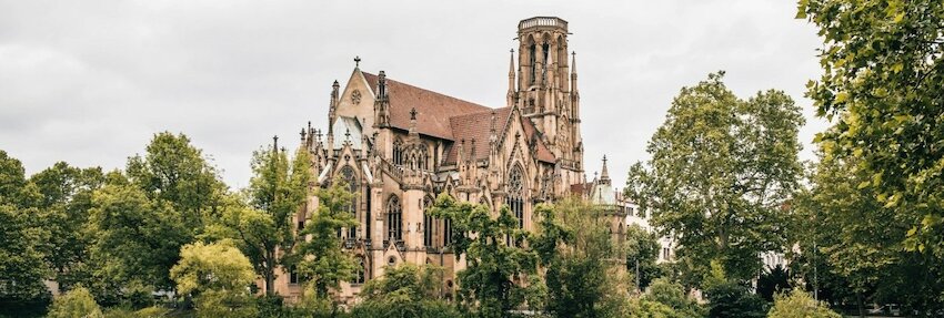 Johanneskirche am Feuersee © Romeo Felsenreich, sommertage.com