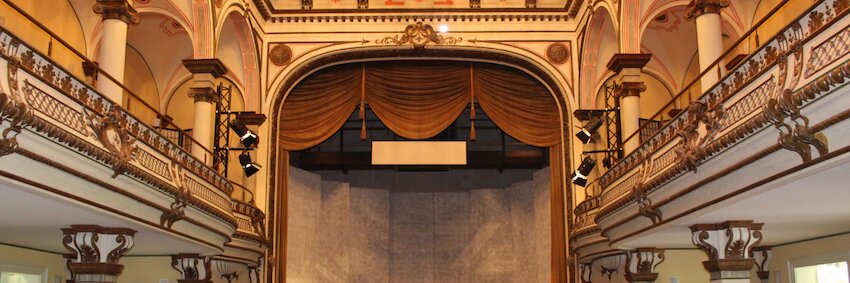 Königliches Kurtheater Wildbad Innenraum © Elias Glatzle
