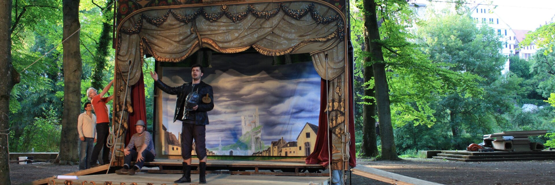 Neckarinsel Tübingen © Theater Lindenhof