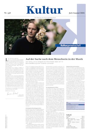 Ausgabe 358<br/>Juli/August 2026