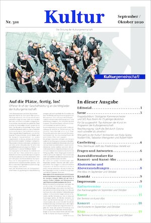 Ausgabe 301<br/>September / Oktober 2020