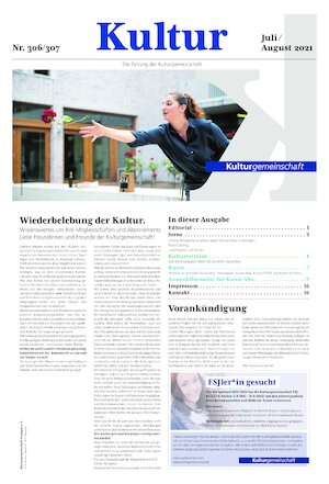 Ausgabe 306 / 307<br/>Juli / August 2021